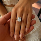 Luxuriant 950 Platinum IGI Certified Lab Grown Diamond (VS-EF) Solitaire Ring 3.00 Ct, Platinum Wt. 5.10 Gms.