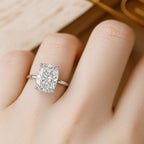 Luxuriant 950 Platinum IGI Certified Lab Grown Diamond (VS-EF) Solitaire Ring 3.00 Ct, Platinum Wt. 5.10 Gms.