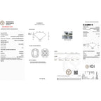 Luxuriant 950 Platinum IGI Certified Lab Grown Diamond (VS-EF) Solitaire Ring 3.00 Ct, Platinum Wt. 5.10 Gms.