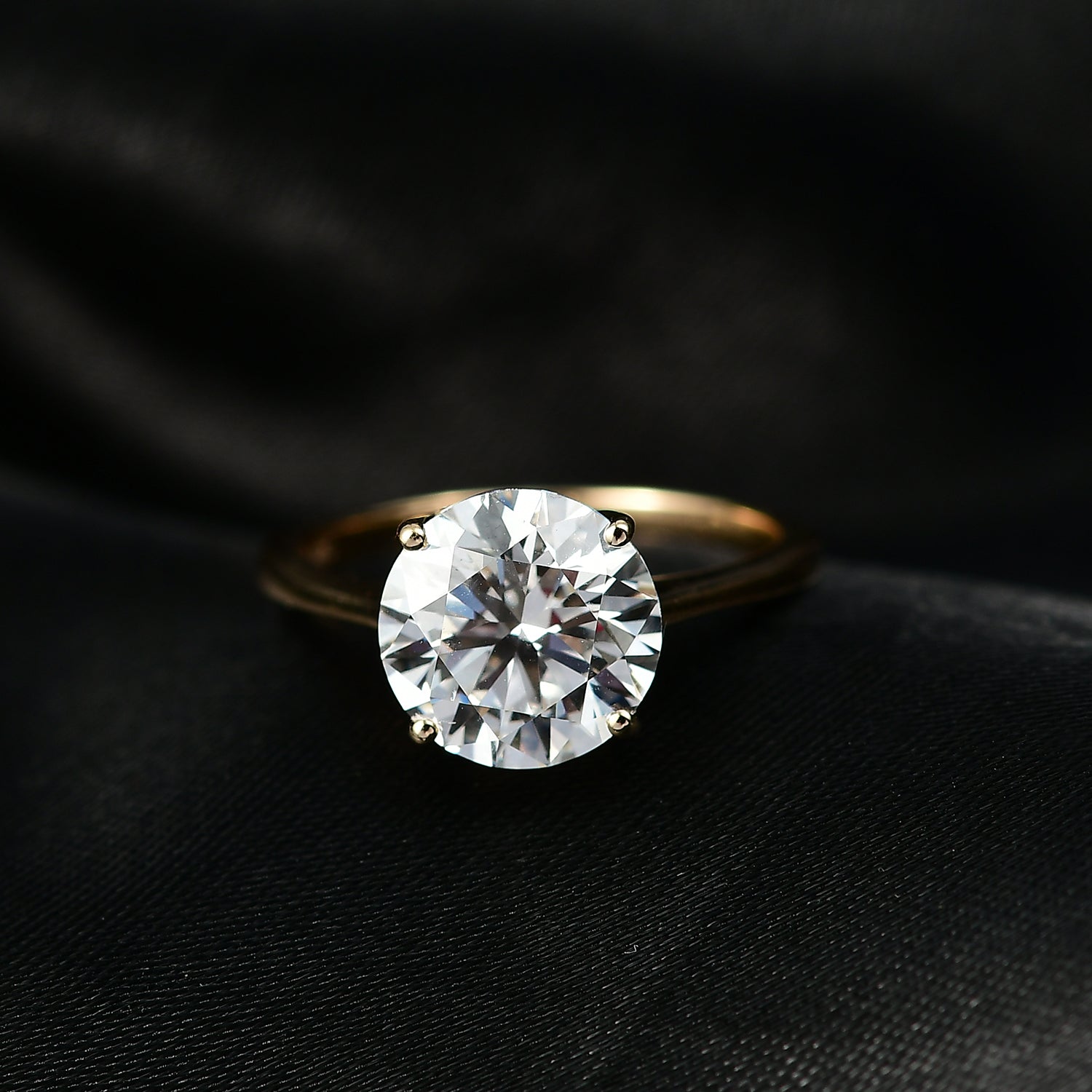 LUXURIANT 3 Ct. Lab Grown Diamond Solitaire Ring in 14K Gold, IGI Certified 8320237 3
