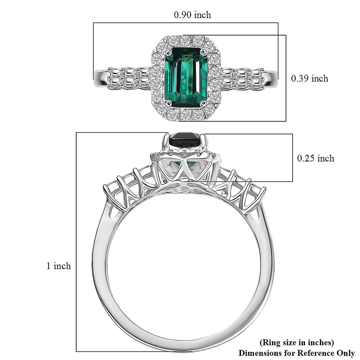 Certified and Appraised RHAPSODY AAAA Lagoon Tourmaline White Diamond EF, VS Main Stone With Side Stone Ring in 950 Platinum, Platinum Wt.5.42 Gms  1.543  Ct. 8320402 5