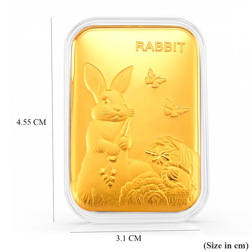 24K Yellow Gold Blossom Kitty Collectible_8321369_4