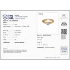 Luxuriant 9K Yellow Gold SGL Certified VS-E/F Lab Grown Diamond Solitaire Ring_8321660_6