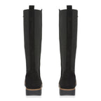 Emma Lisa Microfibre Long Leg Boots (Size 8) - Black_8321863_2