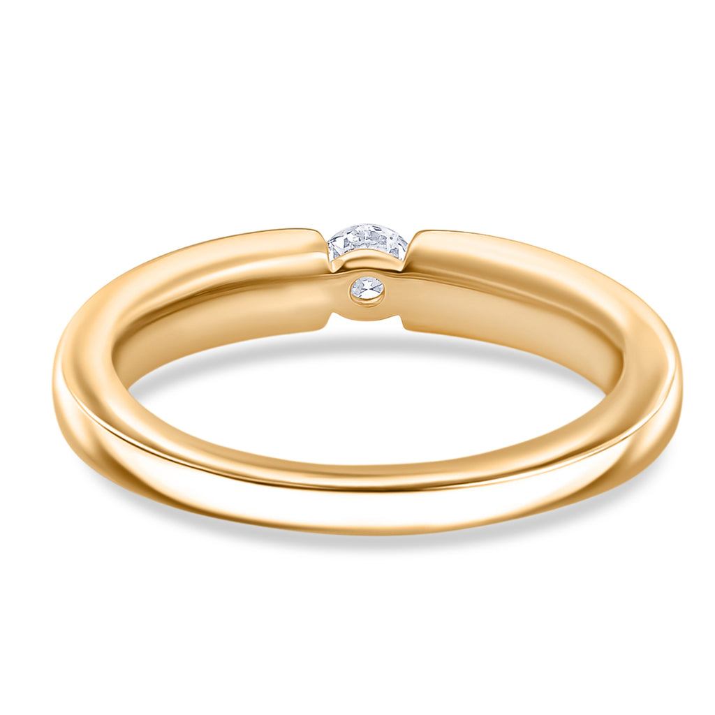 Luxuriant Lab Grown Diamond (SI/GH) Solitaire Ring in 18K Vermeil Yellow Gold Plated Sterling Silver_8322443_6