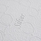 LIVMORE Silver-Infused Jacquard Waterproof Mattress Protector (King, 150 x 200cm) - White_8322480_3