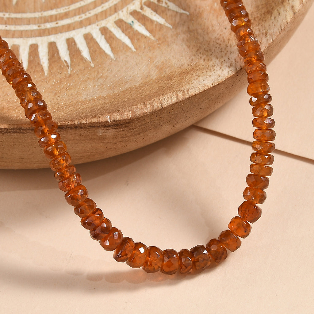D'Joy Orange Kyanite Necklace (Size - 18) in 18K YG VermeilSterling Silver  95.000  Ct._8322547_2