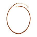 D'Joy Orange Kyanite Necklace (Size - 18) in 18K YG VermeilSterling Silver  95.000  Ct._8322547_3