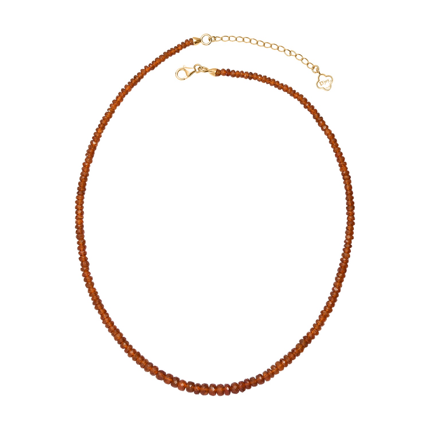 D'Joy Orange Kyanite Necklace (Size - 18) in 18K YG VermeilSterling Silver  95.000  Ct. 8322547 4