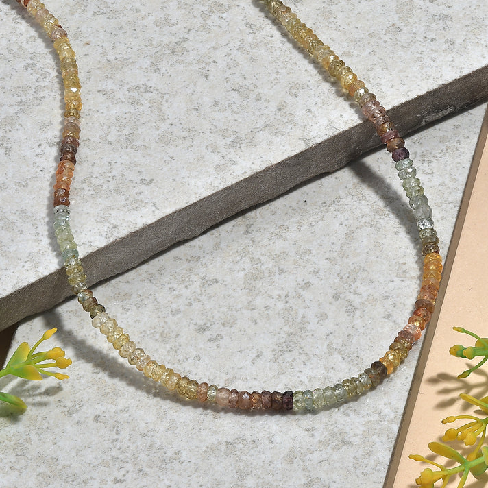 D'Joy Golden Zircon Necklace (Size - 18) in 18K YG VermeilSterling Silver  85.000  Ct. 8322551 2
