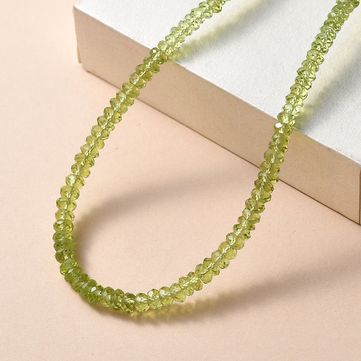 D'Joy Peridot Necklace (Size - 18) in 18K YG VermeilSterling Silver  75.000  Ct. 8322552 2