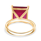 D'Joy African Ruby Solitaire Ring in 18K Vermeil Yellow Gold Plated Sterling Silver 10.27 Ct._8324237_4