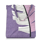 Livmore Set of 3 Printed Micro Fitted Sheets With 2 x Pillow Cases For Double Bed (Size 140x190x30Cm) - Light Purple & Multicolour_8324246_3
