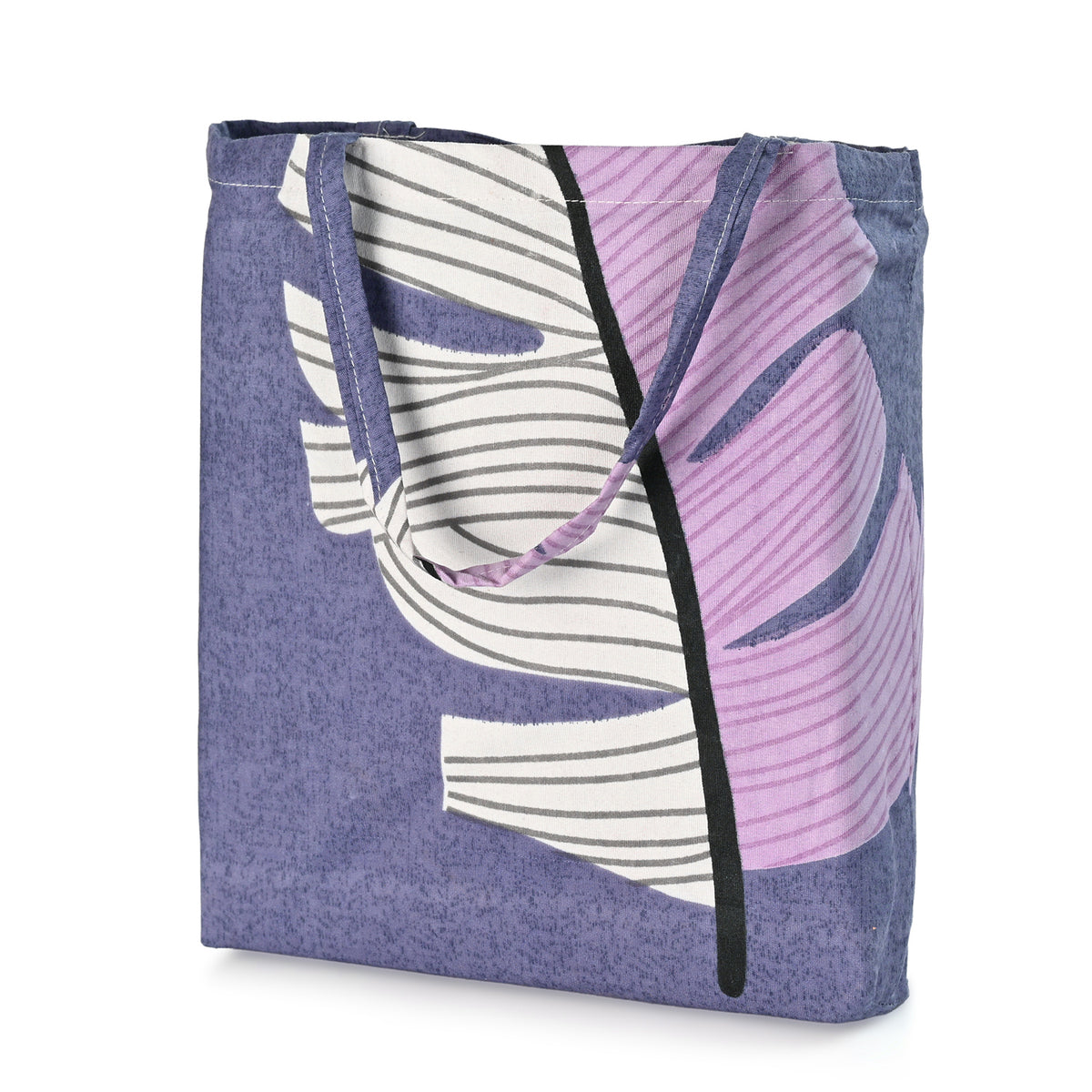Livmore Set of 3 Printed Micro Fitted Sheets With 2 x Pillow Cases King Bed (Size 150x200x30 Cm) - Light Purple &amp; Multicolour V32514970 5