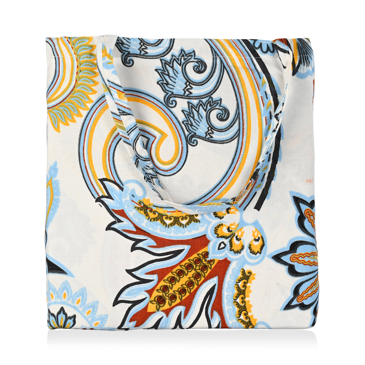 Livmore Set of 3 Printed Micro Fitted Sheets With 2 x Pillow Cases King Bed (Size 150x200x30 Cm) - Blue White &amp; Multicolour V32520746 4