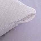 LIVMORE Cooling Pillowcase with Zipper (75 x 50cm) - White_8324807_4