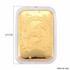 24K (99.99% Purity) Yellow Gold Embossed Horse Collectable (39.80 x 25.65 MM)_8328243_6