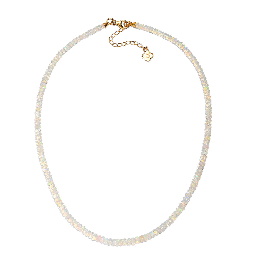 D'Joy Ethiopian Opal Necklace (Size - 18) in 18K YG VermeilSterling Silver  0.500  Ct._8328263_3