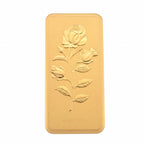 Collectors Edition - 24K Gold (99.9% Purity) Rose Embossed Collectible (150 x 70 MM)_8328559