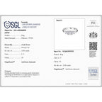 Luxuriant 950 Platinum SGL Certified Lab Grown Diamond (VS/EF) Trilogy Ring 2.00 Ct. 4.00 gram_8329695_6