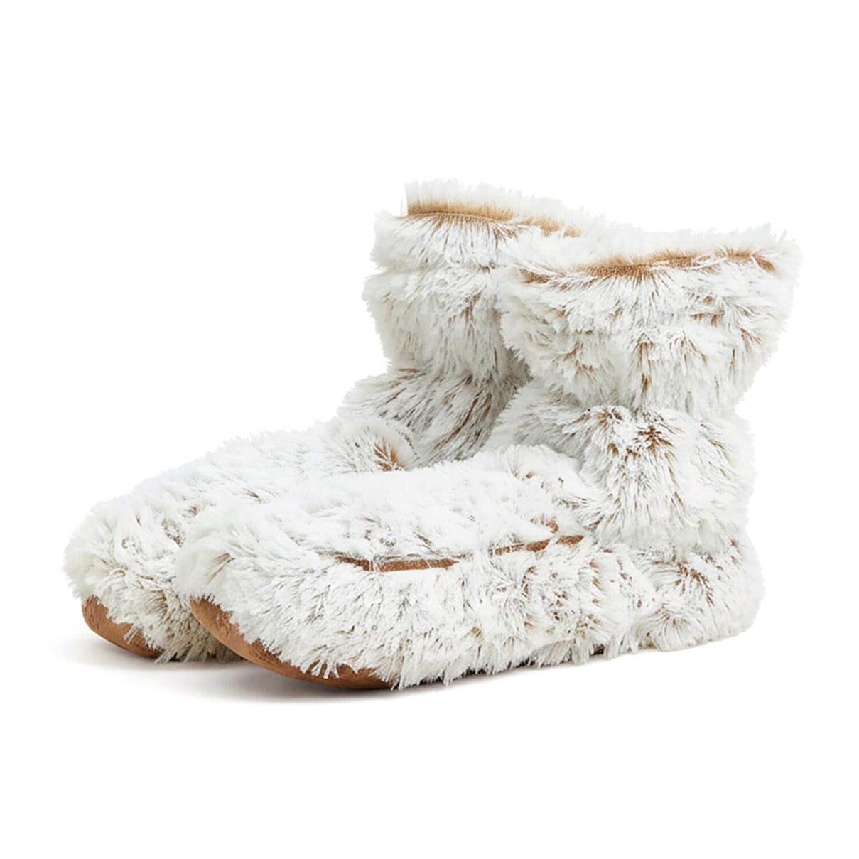 WARMIES Marshmallow Microwavable Luxury Boots (One Size) - Beige V32367288 0