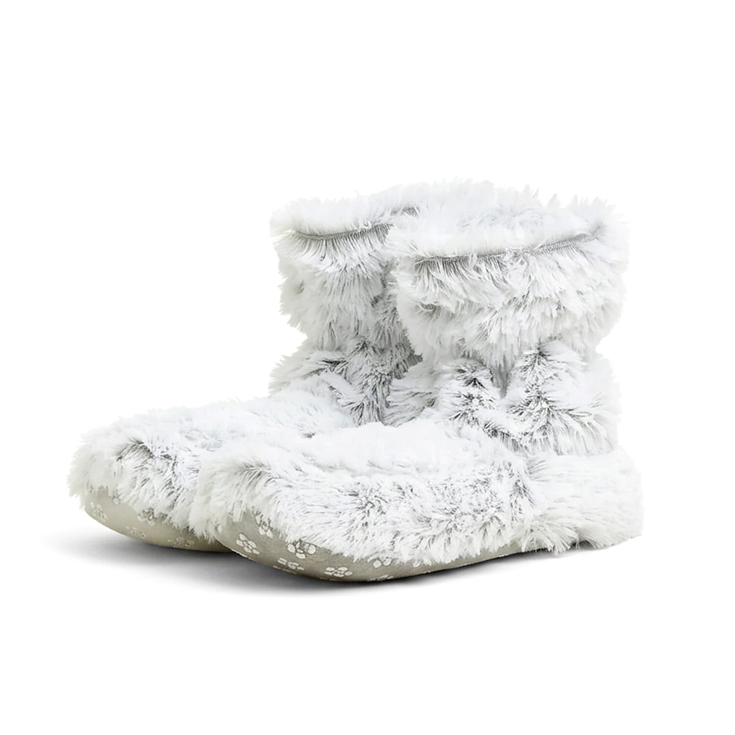WARMIES Marshmallow Microwavable Luxury Boots (One Size) - Grey V32355246 0