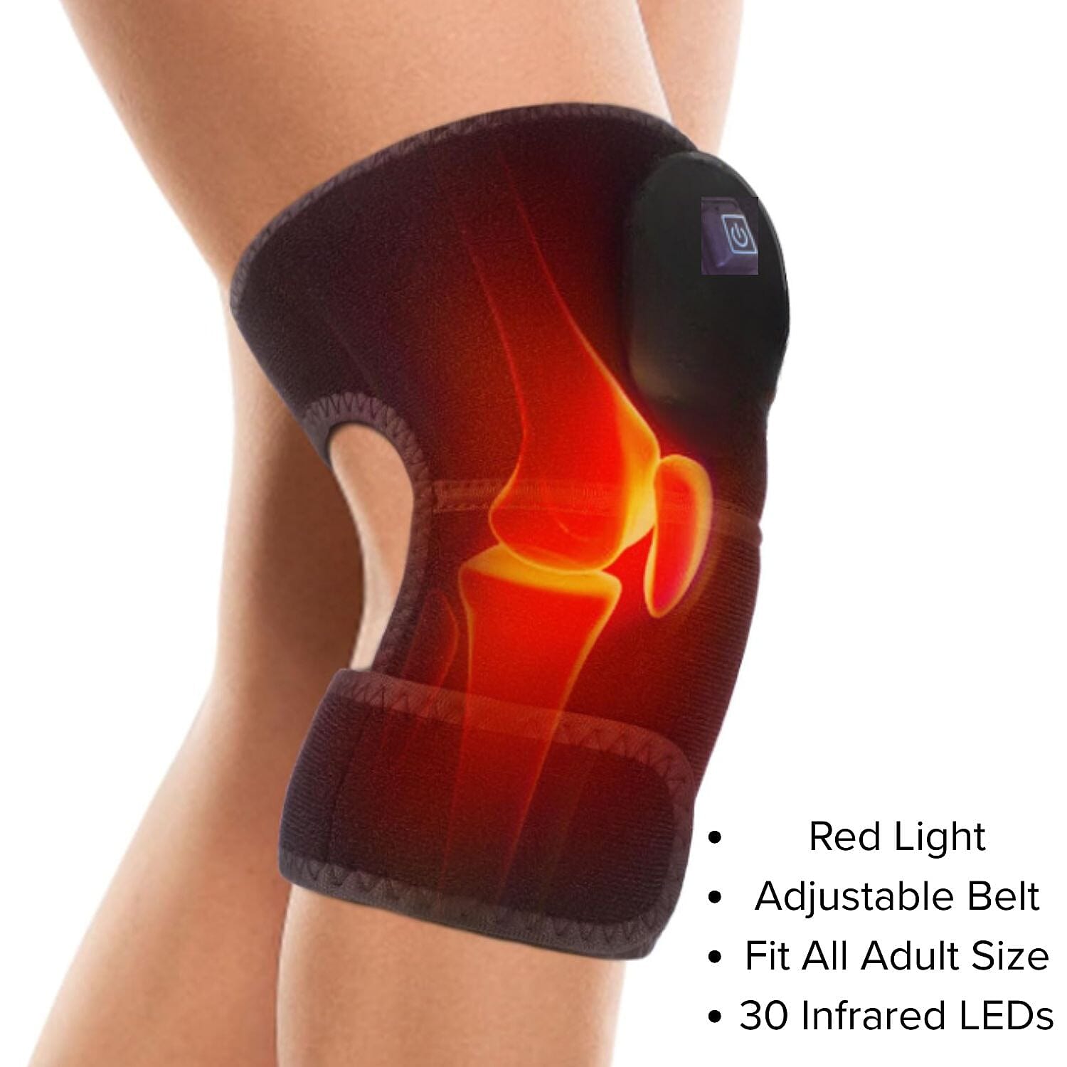"Infrared Knee Wrap Set Include USB Cable" 8331013 0