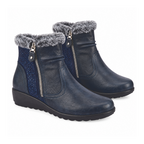 Jo & Joe Ladies Shoe (Size - 4) - Navy_8334513