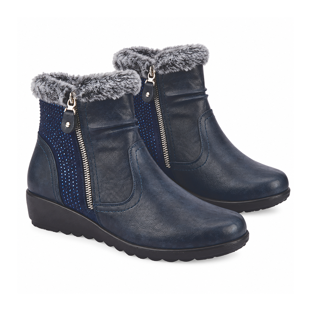 Jo &amp; Joe Ladies Shoe (Size - 4) - Navy V32666131 0