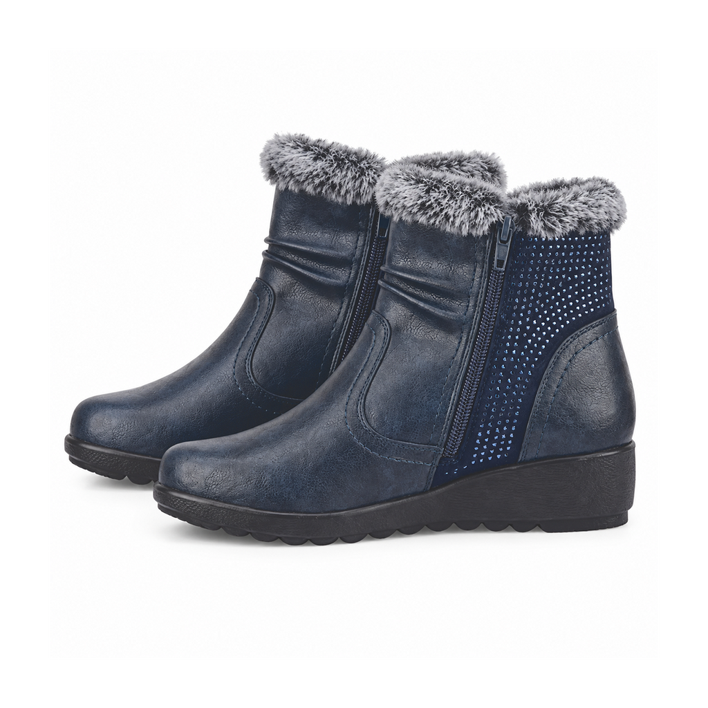 Jo & Joe Ladies Shoe (Size - 4) - Navy_8334513_1