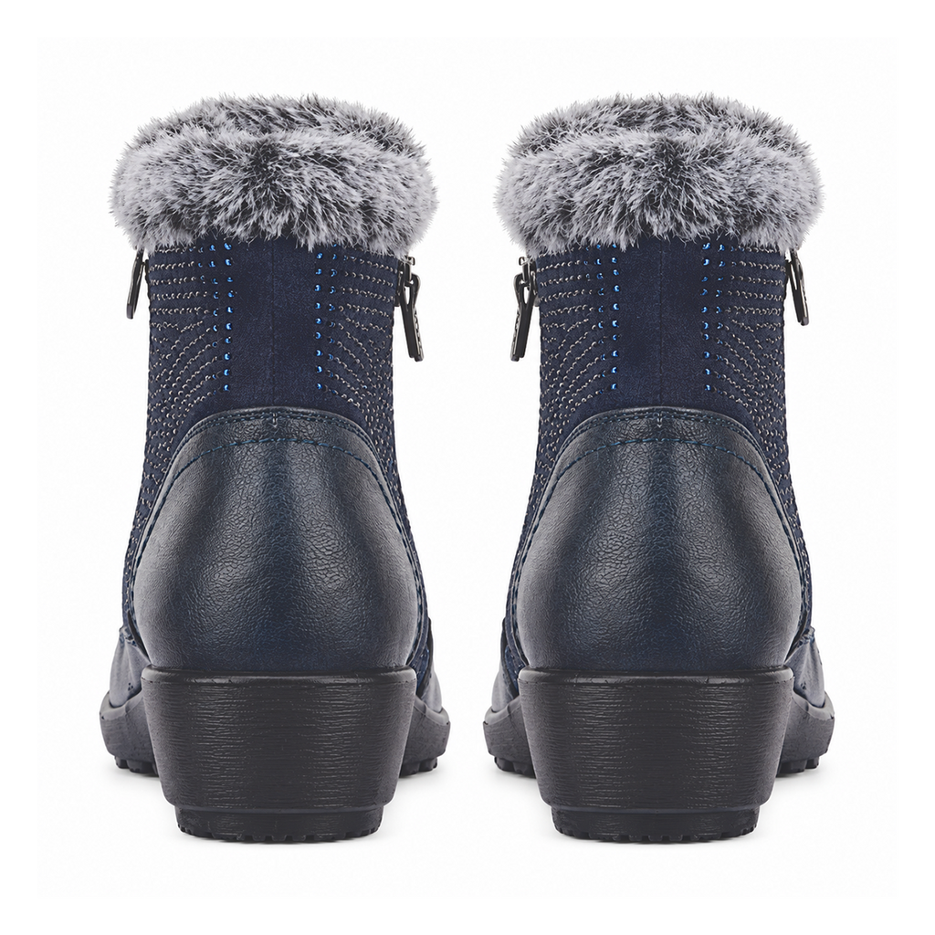Jo & Joe Ladies Shoe (Size - 4) - Navy_8334513_2