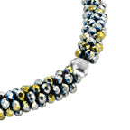 Designer Inspired-Magic Colour Crystal Necklace (Size - 20) with Magnetic Clasp_8334815_4