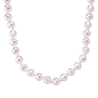 South Sea White Colour Faceted Shell Pearl Necklace (Size 18 + 2 Ext) 200.00 Ct._8335717