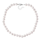 South Sea White Colour Faceted Shell Pearl Necklace (Size 18 + 2 Ext) 200.00 Ct._8335717_3