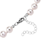 South Sea White Colour Faceted Shell Pearl Necklace (Size 18 + 2 Ext) 200.00 Ct._8335717_4