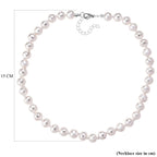 South Sea White Colour Faceted Shell Pearl Necklace (Size 18 + 2 Ext) 200.00 Ct._8335717_5