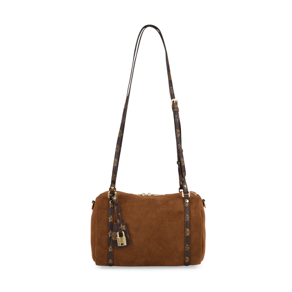 Designer Inspired Genuine Leather Crossbody Bag - Brown_8343531_5