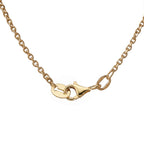 CloseOut - 9K Yellow Gold Rolo Necklace  (Size - 20) with Spring Ring Clasp
