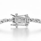 Luxuriant - SI/GH Lab Grown Diamond Bracelet (Size - 7.5) in Rhodium Overlay Sterling Silver 2.50 Ct._8343994_3