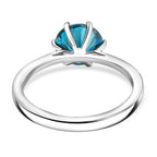 Luxuriant 950 Platinum SGL Certified Lab Grown Blue Diamond (VS) Solitaire Ring 2.00 Ct._8345720_6