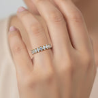 NY Close Out Deal -  Luxuriant Lab Grown Diamond (SI/GH) Ring in 18K Yellow Gold Overlay Sterling Silver 1.00 Ct._8349070_2