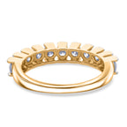 NY Close Out Deal -  Luxuriant Lab Grown Diamond (SI/GH) Ring in 18K Yellow Gold Overlay Sterling Silver 1.00 Ct._8349070_4