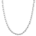 DESIGNER INSPIRED - INDUSTRIAL Necklace In silver tone (Size - 22 + 2 Inch Ext)_8350642