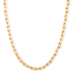 DESIGNER INSPIRED - INDUSTRIAL Necklace (Size - 22 + 2 Inch Ext) in Yellow Gold Tone_8350643