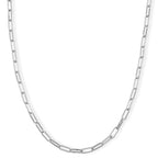 Paperclip Chain Necklace (Size - 20 + 2 inch Ext.)_8350649