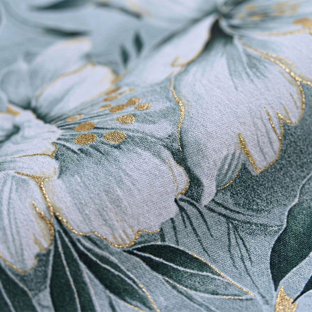 LIVMORE Set of 3 Printed Polyester Sheet Set - Double Blue_8352528_5