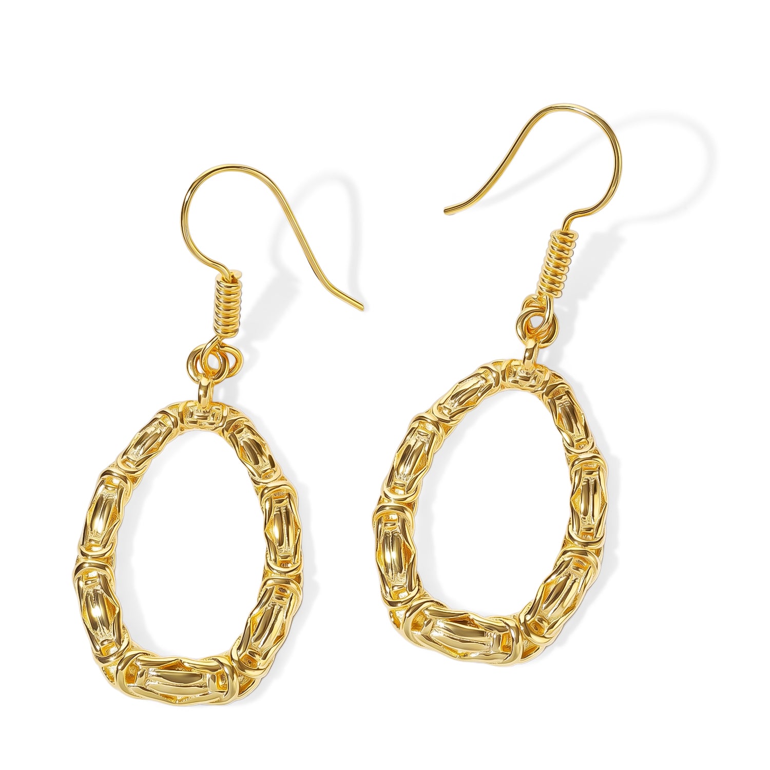 EverTrue Bronzella Collection - Earring with J Hook in Yellow Gold Tone 8352866 0
