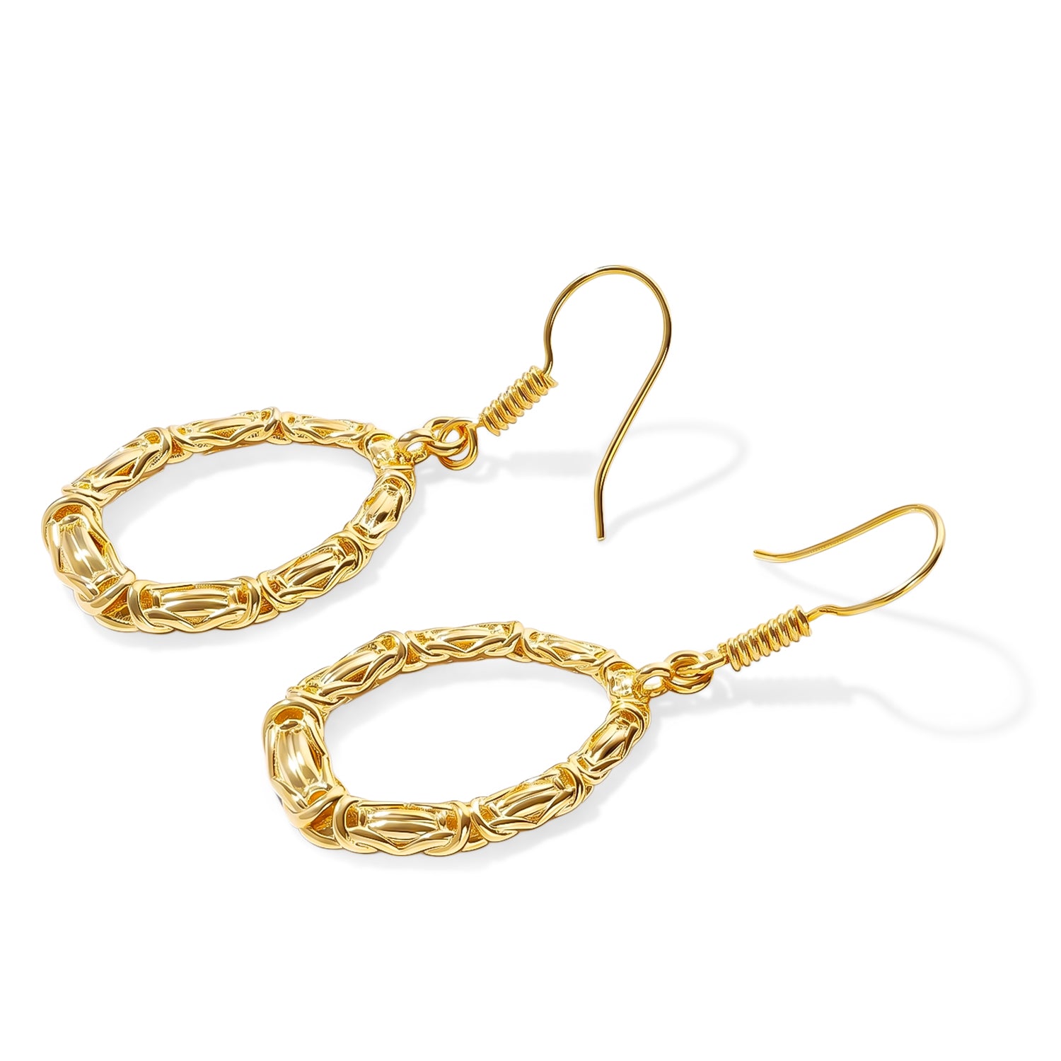EverTrue Bronzella Collection - Earring with J Hook in Yellow Gold Tone 8352866 2
