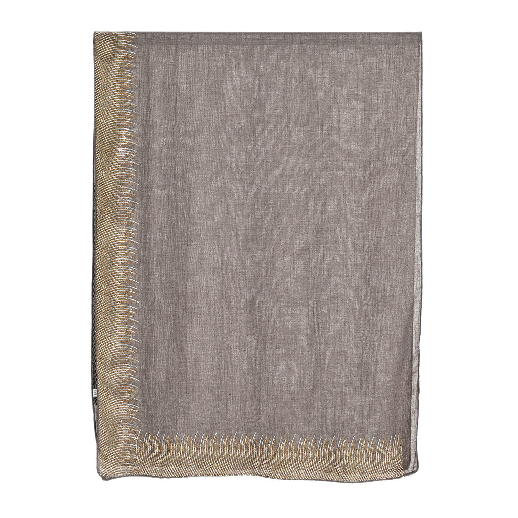 Limited Collection Sparkling Sequin Scarf (70 x 180 cm) - Grey_8352914_6