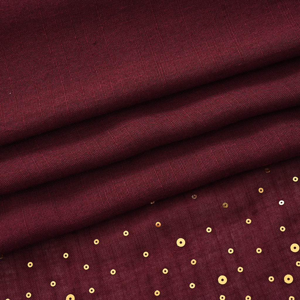 Limited Collection Sparkling Sequin Scarf (One Size, 180 x 70cm) - Purple_8353999_4